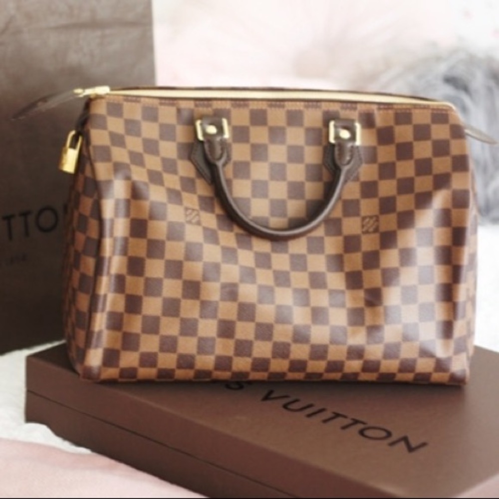 Louis luitton speedy 35 Damier ebene